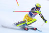 Marie-Michele Gagnon of Canada in action during 1st run of ladies Slalom of FIS ski alpine world cup in Killington, Austria on 2016/11/27.
