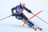 Irene Curtoni of Italy in action during 1st run of ladies Slalom of FIS ski alpine world cup in Killington, Austria on 2016/11/27.
