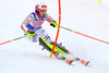 Christina Geiger of Germany in action during 1st run of ladies Slalom of FIS ski alpine world cup in Killington, Austria on 2016/11/27.
