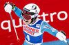 Nina Loeseth of Norway reacts after her 2st run of ladies Slalom of FIS ski alpine world cup in Killington, Austria on 2016/11/27.
