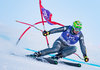 Third placed Dominik Paris of Italy in action during the race of men SuperG of the Val dIsere FIS Ski Alpine World Cup. Val dIsere, France on 2016/02/12.
