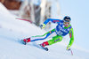 Klemen Kosi of Slovenia in action during the race of men SuperG of the Val dIsere FIS Ski Alpine World Cup. Val dIsere, France on 2016/02/12.
