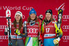 Sofia Goggia of Italy, Ilka Stuhec of Slovenia, Kajsa Kling of Sweden during Women Downhill of the Lake Louise FIS Ski Alpine World Cup. Lake Louise, United States on 2016/12/02.
