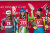 Sofia Goggia of Italy, Ilka Stuhec of Slovenia, Kajsa Kling of Sweden during Women Downhill of the Lake Louise FIS Ski Alpine World Cup. Lake Louise, United States on 2016/12/02.
