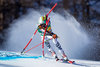 Stefan Luitz of Germany in action during the 1st run of men Giant Slalom of the Val d Isere FIS Ski Alpine World Cup. Val dIsere, France on 2016/12/04.
