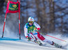 Gino Caviezel of Switzerland in action during the 1st run of men Giant Slalom of the Val d Isere FIS Ski Alpine World Cup. Val dIsere, France on 2016/12/04.
