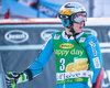 Henrik Kristoffersen of Norway during the 2nd run of men Giant Slalom of the Val dIsere FIS Ski Alpine World Cup. Val d’Isere, France on 2016/12/04.
