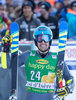 Luca De Aliprandini of Italy during the 2nd run of men Giant Slalom of the Val dIsere FIS Ski Alpine World Cup. Val d’Isere, France on 2016/12/04.
