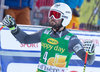 Thomas Fanara of France during the 2nd run of men Giant Slalom of the Val dIsere FIS Ski Alpine World Cup. Val d’Isere, France on 2016/12/04.
