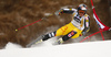 Third placed Erik Guay of Canada skiing in the men super-g race of the Audi FIS Alpine skiing World cup in Val Gardena, Italy. Men super-g race of the Audi FIS Alpine skiing World cup, was held on Saslong course in Val Gardena, Italy, on Friday, 16th of December 2016.
