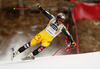 Third placed Erik Guay of Canada skiing in the men super-g race of the Audi FIS Alpine skiing World cup in Val Gardena, Italy. Men super-g race of the Audi FIS Alpine skiing World cup, was held on Saslong course in Val Gardena, Italy, on Friday, 16th of December 2016.
