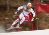 Carlo Janka of Switzerland skiing in the men super-g race of the Audi FIS Alpine skiing World cup in Val Gardena, Italy. Men super-g race of the Audi FIS Alpine skiing World cup, was held on Saslong course in Val Gardena, Italy, on Friday, 16th of December 2016.
