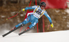 Second placed Aleksander Aamodt Kilde of Norway skiing in the men super-g race of the Audi FIS Alpine skiing World cup in Val Gardena, Italy. Men super-g race of the Audi FIS Alpine skiing World cup, was held on Saslong course in Val Gardena, Italy, on Friday, 16th of December 2016.
