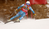 Winner Kjetil Jansrud of Norway skiing in the men super-g race of the Audi FIS Alpine skiing World cup in Val Gardena, Italy. Men super-g race of the Audi FIS Alpine skiing World cup, was held on Saslong course in Val Gardena, Italy, on Friday, 16th of December 2016.
