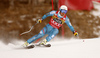 Winner Kjetil Jansrud of Norway skiing in the men super-g race of the Audi FIS Alpine skiing World cup in Val Gardena, Italy. Men super-g race of the Audi FIS Alpine skiing World cup, was held on Saslong course in Val Gardena, Italy, on Friday, 16th of December 2016.
