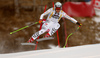 Fifth placed Andreas Sander of Germany skiing in the men super-g race of the Audi FIS Alpine skiing World cup in Val Gardena, Italy. Men super-g race of the Audi FIS Alpine skiing World cup, was held on Saslong course in Val Gardena, Italy, on Friday, 16th of December 2016.
