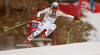 Fifth placed Andreas Sander of Germany skiing in the men super-g race of the Audi FIS Alpine skiing World cup in Val Gardena, Italy. Men super-g race of the Audi FIS Alpine skiing World cup, was held on Saslong course in Val Gardena, Italy, on Friday, 16th of December 2016.
