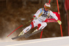 Beat Feuz of Switzerland skiing in the men super-g race of the Audi FIS Alpine skiing World cup in Val Gardena, Italy. Men super-g race of the Audi FIS Alpine skiing World cup, was held on Saslong course in Val Gardena, Italy, on Friday, 16th of December 2016.
