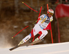 Beat Feuz of Switzerland skiing in the men super-g race of the Audi FIS Alpine skiing World cup in Val Gardena, Italy. Men super-g race of the Audi FIS Alpine skiing World cup, was held on Saslong course in Val Gardena, Italy, on Friday, 16th of December 2016.
