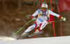 Ralph Weber of Switzerland skiing in the men super-g race of the Audi FIS Alpine skiing World cup in Val Gardena, Italy. Men super-g race of the Audi FIS Alpine skiing World cup, was held on Saslong course in Val Gardena, Italy, on Friday, 16th of December 2016.
