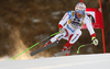 Thomas Tumler of Switzerland skiing in the men super-g race of the Audi FIS Alpine skiing World cup in Val Gardena, Italy. Men super-g race of the Audi FIS Alpine skiing World cup, was held on Saslong course in Val Gardena, Italy, on Friday, 16th of December 2016.
