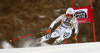 Josef Ferstl of Germany skiing in the men super-g race of the Audi FIS Alpine skiing World cup in Val Gardena, Italy. Men super-g race of the Audi FIS Alpine skiing World cup, was held on Saslong course in Val Gardena, Italy, on Friday, 16th of December 2016.
