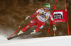 Stian Saugestad of Norway skiing in the men super-g race of the Audi FIS Alpine skiing World cup in Val Gardena, Italy. Men super-g race of the Audi FIS Alpine skiing World cup, was held on Saslong course in Val Gardena, Italy, on Friday, 16th of December 2016.
