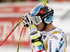 Fourth placed Matthias Mayer of Austria reacts in the finish of the men super-g race of the Audi FIS Alpine skiing World cup in Val Gardena, Italy. Men super-g race of the Audi FIS Alpine skiing World cup, was held on Saslong course in Val Gardena, Italy, on Friday, 16th of December 2016.
