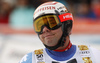 Beat Feuz of Switzerland reacts in the finish of the men super-g race of the Audi FIS Alpine skiing World cup in Val Gardena, Italy. Men super-g race of the Audi FIS Alpine skiing World cup, was held on Saslong course in Val Gardena, Italy, on Friday, 16th of December 2016.
