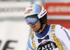 Mauro Caviezel of Switzerland reacts in the finish of the men super-g race of the Audi FIS Alpine skiing World cup in Val Gardena, Italy. Men super-g race of the Audi FIS Alpine skiing World cup, was held on Saslong course in Val Gardena, Italy, on Friday, 16th of December 2016.
