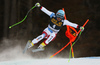 Patrick Kueng of Switzerland skiing in the men downhill race of the Audi FIS Alpine skiing World cup in Val Gardena, Italy. Men downhill race of the Audi FIS Alpine skiing World cup, was held on Saslong course in Val Gardena, Italy, on Saturday, 17th of December 2016.
