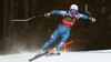 Kjetil Jansrud of Norway skiing in the men downhill race of the Audi FIS Alpine skiing World cup in Val Gardena, Italy. Men downhill race of the Audi FIS Alpine skiing World cup, was held on Saslong course in Val Gardena, Italy, on Saturday, 17th of December 2016.
