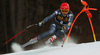 Christof Innerhofer of Italy skiing in the men downhill race of the Audi FIS Alpine skiing World cup in Val Gardena, Italy. Men downhill race of the Audi FIS Alpine skiing World cup, was held on Saslong course in Val Gardena, Italy, on Saturday, 17th of December 2016.
