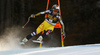 Fifth placed Erik Guay of Canada skiing in the men downhill race of the Audi FIS Alpine skiing World cup in Val Gardena, Italy. Men downhill race of the Audi FIS Alpine skiing World cup, was held on Saslong course in Val Gardena, Italy, on Saturday, 17th of December 2016.
