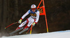 Niels Hintermann of Switzerland skiing in the men downhill race of the Audi FIS Alpine skiing World cup in Val Gardena, Italy. Men downhill race of the Audi FIS Alpine skiing World cup, was held on Saslong course in Val Gardena, Italy, on Saturday, 17th of December 2016.
