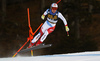 Niels Hintermann of Switzerland skiing in the men downhill race of the Audi FIS Alpine skiing World cup in Val Gardena, Italy. Men downhill race of the Audi FIS Alpine skiing World cup, was held on Saslong course in Val Gardena, Italy, on Saturday, 17th of December 2016.
