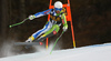 Rok Perko of Slovenia skiing in the men downhill race of the Audi FIS Alpine skiing World cup in Val Gardena, Italy. Men downhill race of the Audi FIS Alpine skiing World cup, was held on Saslong course in Val Gardena, Italy, on Saturday, 17th of December 2016.
