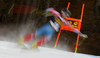 Bryce Bennett of USA skiing in the men downhill race of the Audi FIS Alpine skiing World cup in Val Gardena, Italy. Men downhill race of the Audi FIS Alpine skiing World cup, was held on Saslong course in Val Gardena, Italy, on Saturday, 17th of December 2016.
