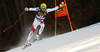 Nils Mani of Switzerland skiing in the men downhill race of the Audi FIS Alpine skiing World cup in Val Gardena, Italy. Men downhill race of the Audi FIS Alpine skiing World cup, was held on Saslong course in Val Gardena, Italy, on Saturday, 17th of December 2016.
