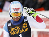 Carlo Janka of Switzerland reacts in the finish of the men downhill race of the Audi FIS Alpine skiing World cup in Val Gardena, Italy. Men downhill race of the Audi FIS Alpine skiing World cup, was held on Saslong course in Val Gardena, Italy, on Saturday, 17th of December 2016.
