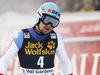 Patrick Kueng of Switzerland reacts in the finish of the men downhill race of the Audi FIS Alpine skiing World cup in Val Gardena, Italy. Men downhill race of the Audi FIS Alpine skiing World cup, was held on Saslong course in Val Gardena, Italy, on Saturday, 17th of December 2016.
