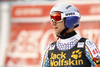 Josef Ferstl of Germany reacts in the finish of the men downhill race of the Audi FIS Alpine skiing World cup in Val Gardena, Italy. Men downhill race of the Audi FIS Alpine skiing World cup, was held on Saslong course in Val Gardena, Italy, on Saturday, 17th of December 2016.
