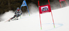 Mathieu Faivre of France skiing in the first run of the men giant slalom race of the Audi FIS Alpine skiing World cup in Alta Badia, Italy. Men giant slalom race of the Audi FIS Alpine skiing World cup, was held on Gran Risa course in Alta Badia, Italy, on Sunday, 18th of December 2016.
