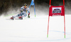 Marcel Hirscher of Austria skiing in the first run of the men giant slalom race of the Audi FIS Alpine skiing World cup in Alta Badia, Italy. Men giant slalom race of the Audi FIS Alpine skiing World cup, was held on Gran Risa course in Alta Badia, Italy, on Sunday, 18th of December 2016.
