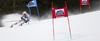 Stefan Luitz of Germany skiing in the first run of the men giant slalom race of the Audi FIS Alpine skiing World cup in Alta Badia, Italy. Men giant slalom race of the Audi FIS Alpine skiing World cup, was held on Gran Risa course in Alta Badia, Italy, on Sunday, 18th of December 2016.
