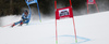 Aleksander Aamodt Kilde of Norway skiing in the first run of the men giant slalom race of the Audi FIS Alpine skiing World cup in Alta Badia, Italy. Men giant slalom race of the Audi FIS Alpine skiing World cup, was held on Gran Risa course in Alta Badia, Italy, on Sunday, 18th of December 2016.
