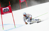 Dominik Schwaiger of Germany skiing in the first run of the men giant slalom race of the Audi FIS Alpine skiing World cup in Alta Badia, Italy. Men giant slalom race of the Audi FIS Alpine skiing World cup, was held on Gran Risa course in Alta Badia, Italy, on Sunday, 18th of December 2016.
