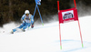 Bjoernar Neteland of Norway skiing in the first run of the men giant slalom race of the Audi FIS Alpine skiing World cup in Alta Badia, Italy. Men giant slalom race of the Audi FIS Alpine skiing World cup, was held on Gran Risa course in Alta Badia, Italy, on Sunday, 18th of December 2016.
