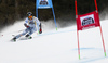 Samu Torsti of Finland skiing in the first run of the men giant slalom race of the Audi FIS Alpine skiing World cup in Alta Badia, Italy. Men giant slalom race of the Audi FIS Alpine skiing World cup, was held on Gran Risa course in Alta Badia, Italy, on Sunday, 18th of December 2016.
