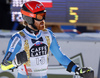 Leif Kristian Haugen of Norway reacts in finish of the second run of the men giant slalom race of the Audi FIS Alpine skiing World cup in Alta Badia, Italy. Men giant slalom race of the Audi FIS Alpine skiing World cup, was held on Gran Risa course in Alta Badia, Italy, on Sunday, 18th of December 2016.
